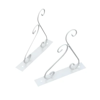 2pcs Wall Hanging Iron Art Hook European Balcony Creative Wrought Iron Clothing Sundries Debris Hooks Linked White Home
2pcs Wall Hanging Iron Art Hook European Balcony Creative Wrought Iron Clothing Sundries Debris Hooks Linked White Home