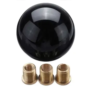 Universal Car Gear Shift Knob Lever Shifter Hand Ball Black Round Ball with Adapters
Universal Car Gear Shift Knob Lever Shifter Hand Ball Black Round Ball with Adapters