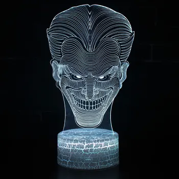 Movie character Jack theme 3D Lamp LED night light 7 Color Change Touch Mood Lamp Christmas present Dropshippping
Movie character Jack theme 3D Lamp LED night light 7 Color Change Touch Mood Lamp Christmas present Dropshippping