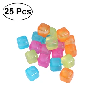 ROSENICE 20pcs/Pack Square Reusable 3D Ice Cubes Multicolor Cooling Tool for Party (Random Color)
ROSENICE 20pcs/Pack Square Reusable 3D Ice Cubes Multicolor Cooling Tool for Party (Random Color)