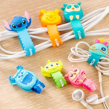 10pcs/lot Lovely Stitch Donald Duck Cartoon Cable Winder Headphone Earphone Cable Wire Organizer Cord Holder For iphone samsung
10pcs/lot Lovely Stitch Donald Duck Cartoon Cable Winder Headphone Earphone Cable Wire Organizer Cord Holder For iphone samsung