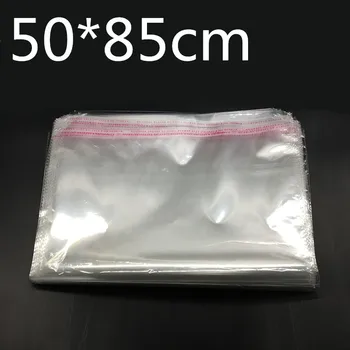 100 Pcs Clear Self Adhesive Seal Plastic Bags Transparent Opp Packing Bags 50x85cm 
100 Pcs Clear Self Adhesive Seal Plastic Bags Transparent Opp Packing Bags 50x85cm