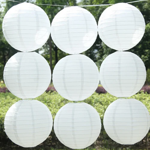 10 Pieces 8 Inch 20cm Wedding Decoration White Chinese Paper Lanterns For Home and Party Decoration
10 Pieces 8 Inch 20cm Wedding Decoration White Chinese Paper Lanterns For Home and Party Decoration
