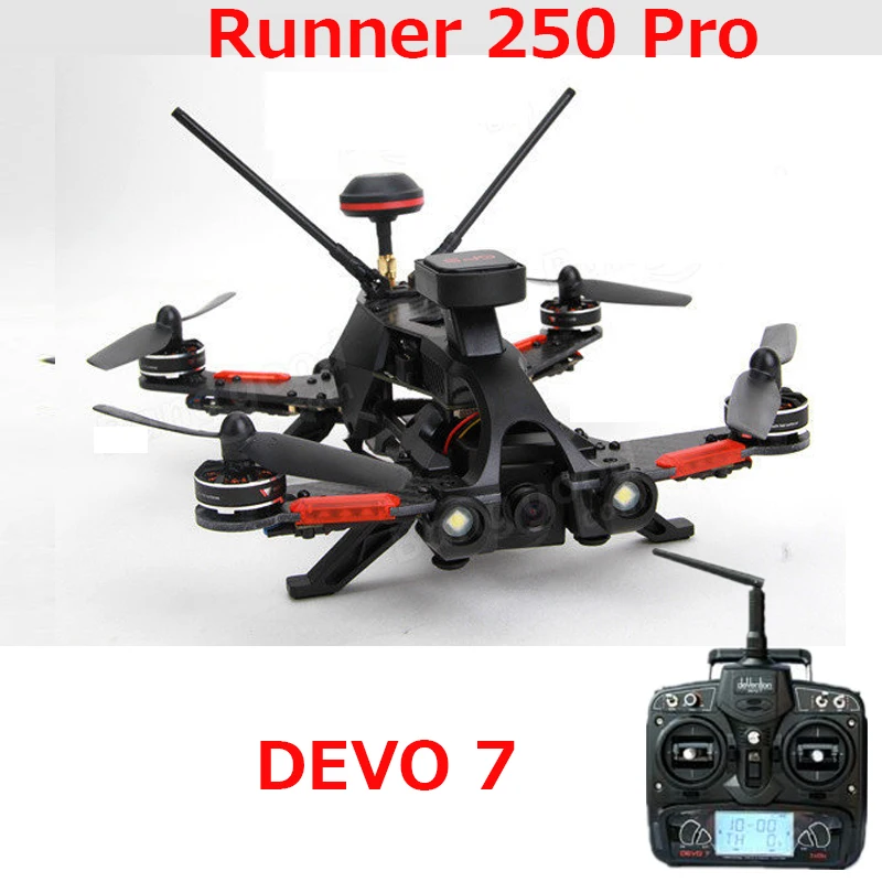 

(In stock) Original Walkera Runner 250 PRO GPS Racer quadcopter drone with 800TVL or 1080P camera/OSD/GPS/DEVO 7 transmtter RTF