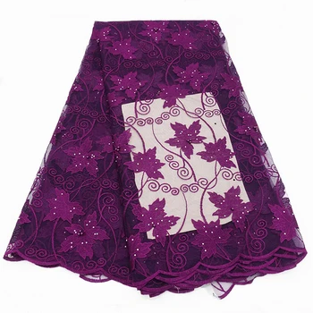 2019 Embroidered Nigerian Laces Fabric Bridal High Quality French Tulle Lace Fabric For Wedding Party
2019 Embroidered Nigerian Laces Fabric Bridal High Quality French Tulle Lace Fabric For Wedding Party