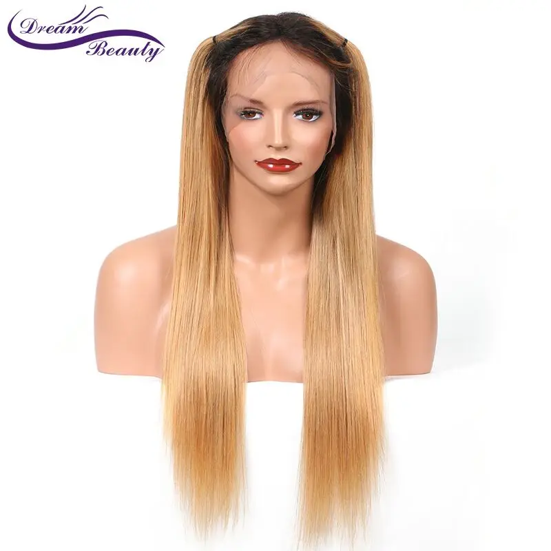Dream Beauty ombre brazilian hair lace front wig 1b/27 Remy straight 13x6 Deep part Human Hair Wigs With Baby Hair
Dream Beauty ombre brazilian hair lace front wig 1b/27 Remy straight 13x6 Deep part Human Hair Wigs With Baby Hair