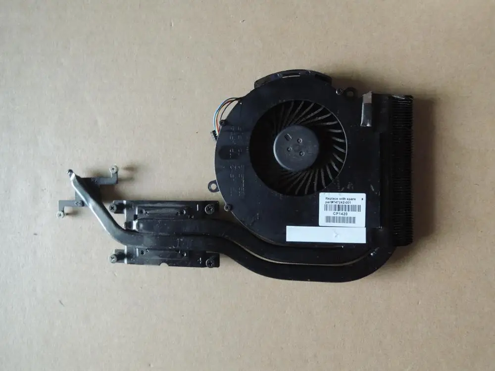 Used PC Radiator Cooling Heatsink with fan For HP Compaq 14-A 15-A 14-D 15-D series 240 250 G2 747242-001
Used PC Radiator Cooling Heatsink with fan For HP Compaq 14-A 15-A 14-D 15-D series 240 250 G2 747242-001