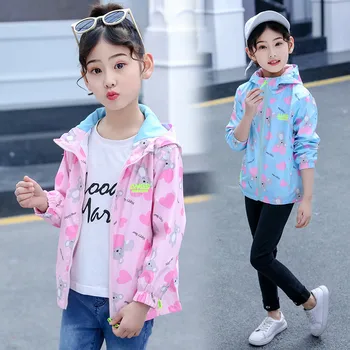 Girls Jacket 2019 Spring New Children's Cartoon Jacket Waterproof Jacket Kids Girl Coats
Girls Jacket 2019 Spring New Children's Cartoon Jacket Waterproof Jacket Kids Girl Coats
