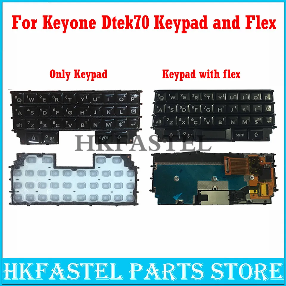 Hkfatel клавиатура для BlackBerry keyone Dtek70 оригинальная кнопка мобильного телефона Flex с