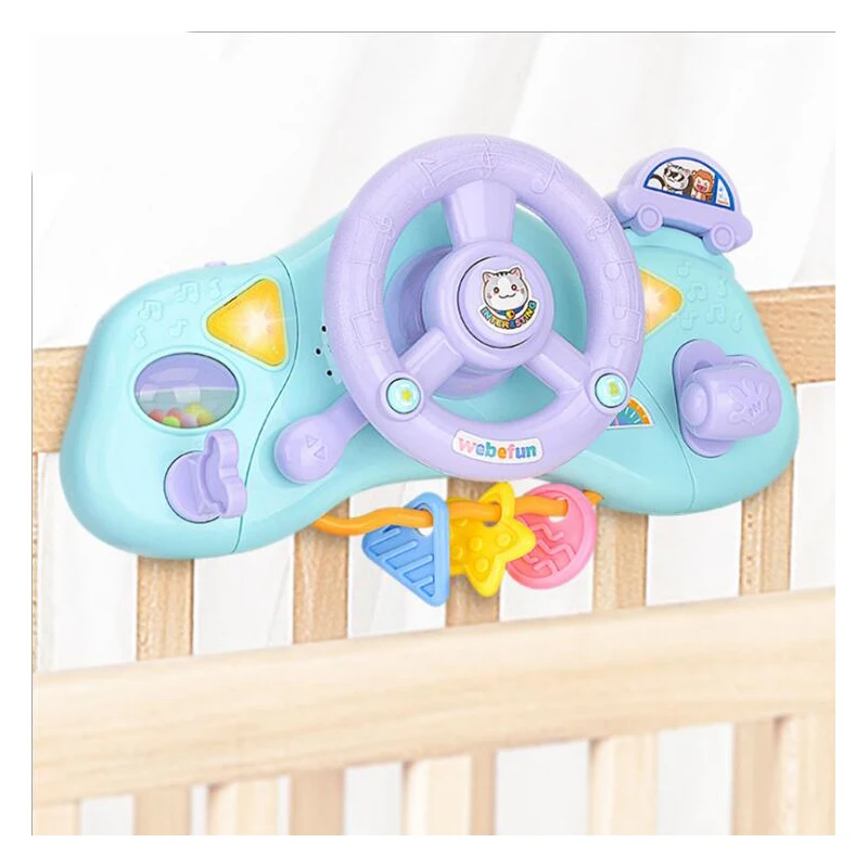 Children's Educational Early Education Multi-function Steering Wheel Toy Electric Simulation Light Music Toy , Good Quality
Children's Educational Early Education Multi-function Steering Wheel Toy Electric Simulation Light Music Toy , Good Quality