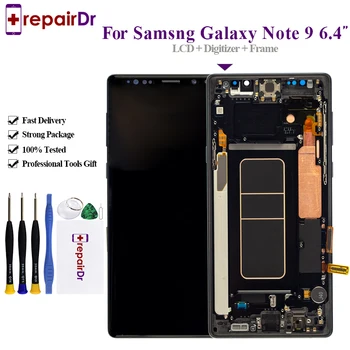 ORIGINAL 6.4'LCD with frame for SAMSUNG GALAXY Note 9 N960D N960F Display Touch Screen Digitizer Assembly For Samsung Note 9 Lcd
ORIGINAL 6.4'LCD with frame for SAMSUNG GALAXY Note 9 N960D N960F Display Touch Screen Digitizer Assembly For Samsung Note 9 Lcd