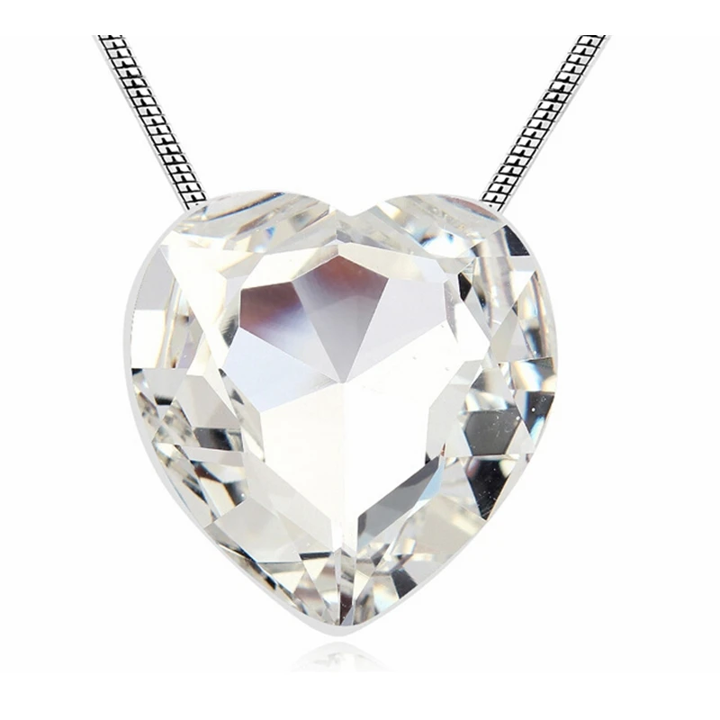 Big Heart Long Necklace Sweater Chain 80cm Vintage Fashion Jewelry For Women embellished with Crystal from Swarovski
Big Heart Long Necklace Sweater Chain 80cm Vintage Fashion Jewelry For Women embellished with Crystal from Swarovski