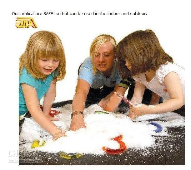 Cheap DIY Instant Artificial Snow Powder Simulation Fake Snow for Party Christmas Decoration Free Shipping 1 Kilogram/lot
Cheap DIY Instant Artificial Snow Powder Simulation Fake Snow for Party Christmas Decoration Free Shipping 1 Kilogram/lot