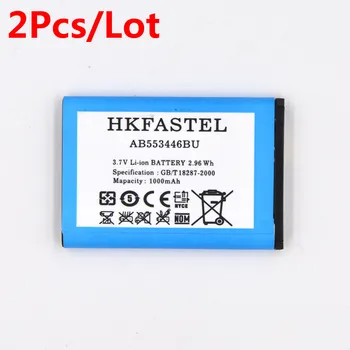 2pcs HKFASTEL Battery AB553446BU for Samsung Xplorer B2100 GT-B2100 C3300 GT-C3300 C5130 C5212 E1110 E1130 E2120 B100 i320
2pcs HKFASTEL Battery AB553446BU for Samsung Xplorer B2100 GT-B2100 C3300 GT-C3300 C5130 C5212 E1110 E1130 E2120 B100 i320
