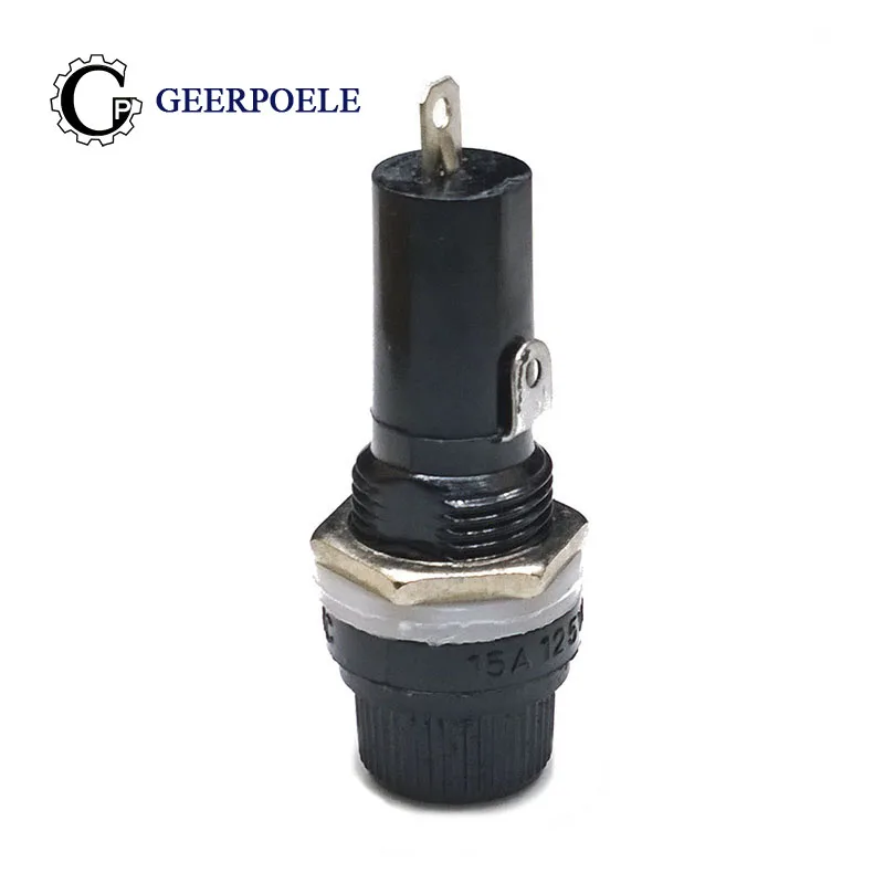 5 pcs/lot 6*30 mm Fuse Holder 10A 250V Connectors Glass Fuse Panel Mount Insurance Tube Socker
5 pcs/lot 6*30 mm Fuse Holder 10A 250V Connectors Glass Fuse Panel Mount Insurance Tube Socker