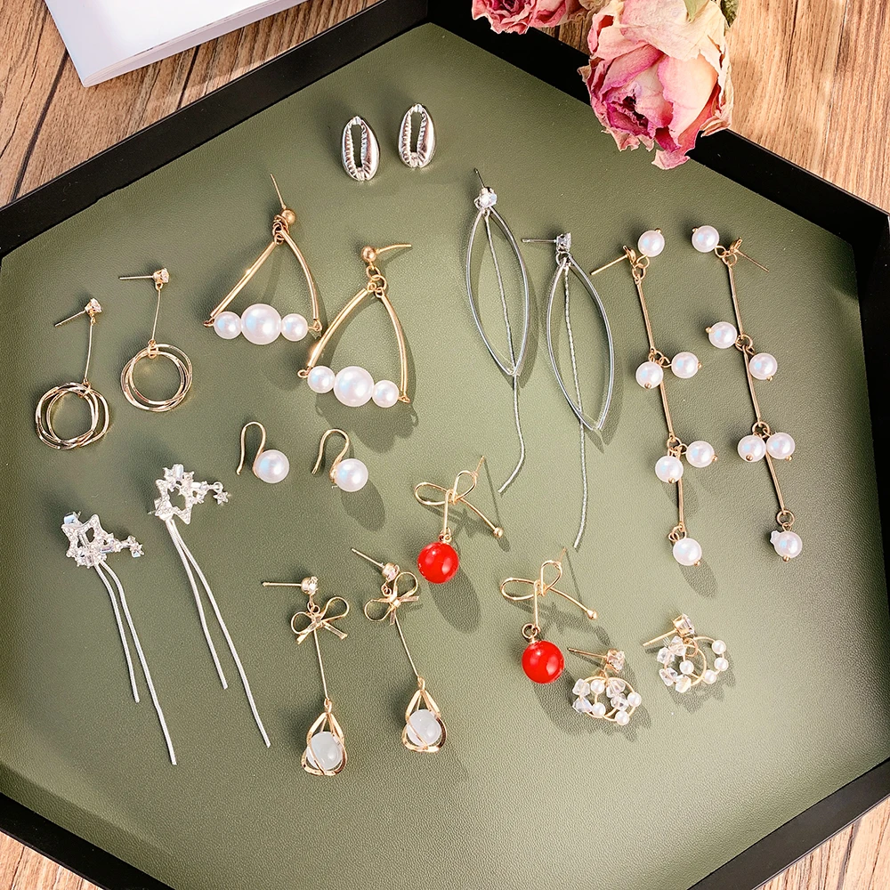 New Fashion Design Korean Style Temperament Rhinestone Crystal Drop Earrings For Women Simple Minimalist Jewelry Long Brincos
New Fashion Design Korean Style Temperament Rhinestone Crystal Drop Earrings For Women Simple Minimalist Jewelry Long Brincos