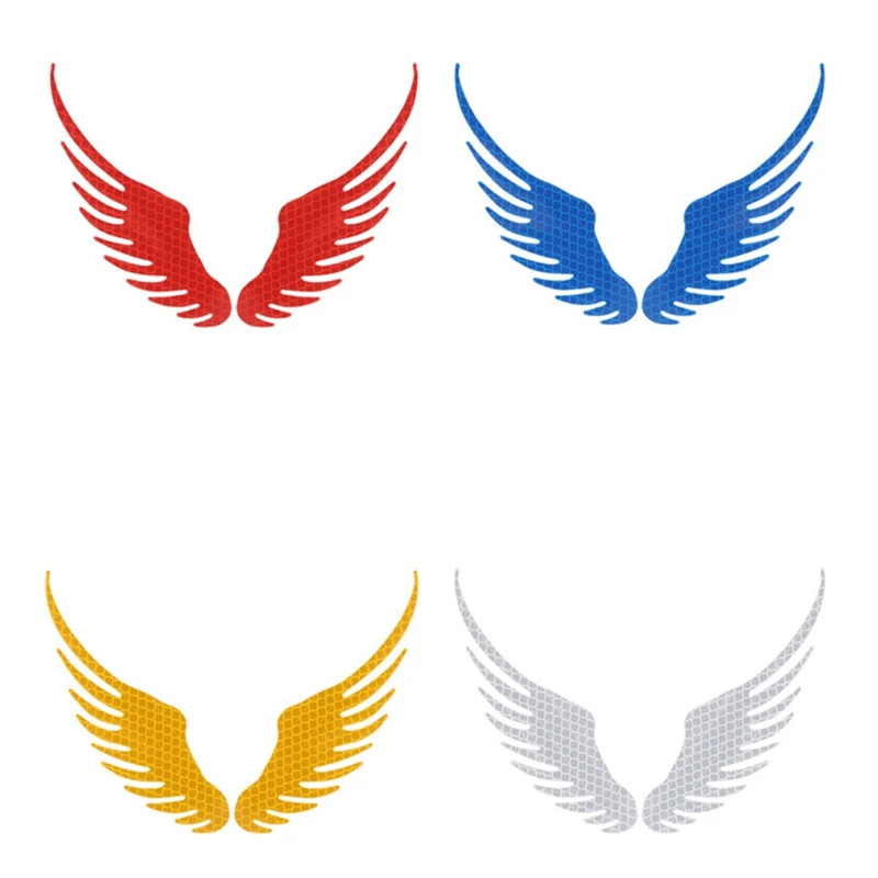 2pcs Safety Warning Reflective Car Sticker Angel Wings Reflective Warning Sign Funny Bike Decal Sticker Motorbike Sticker
2pcs Safety Warning Reflective Car Sticker Angel Wings Reflective Warning Sign Funny Bike Decal Sticker Motorbike Sticker