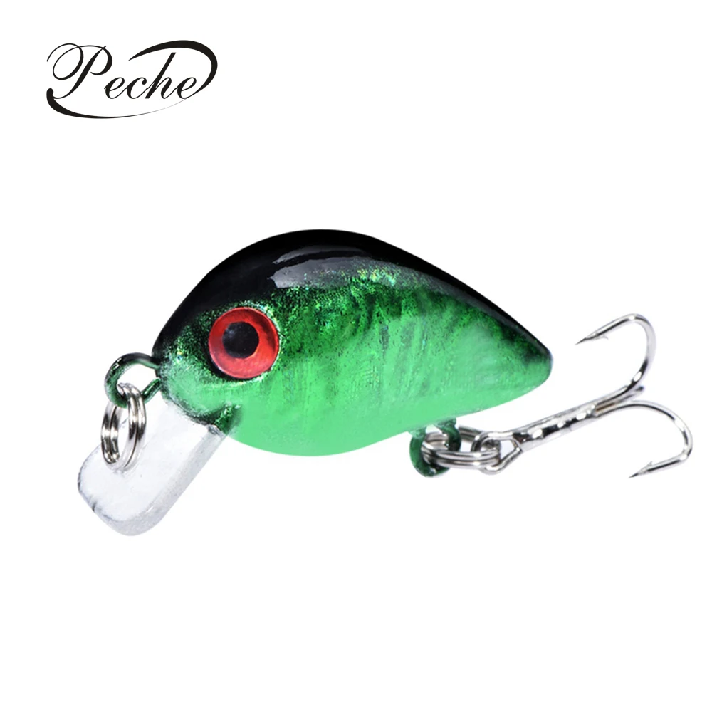 Peche мини-приманка рыболовные приманки Crankbaits воблеры для Карп рыбалки на