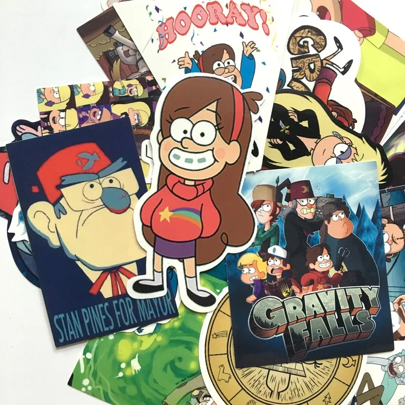 25pcs Gravity falls sticker set Dipper Mabel personality Notebook suitcase car brinquedos cartoon Waterproof graffiti stickers
25pcs Gravity falls sticker set Dipper Mabel personality Notebook suitcase car brinquedos cartoon Waterproof graffiti stickers