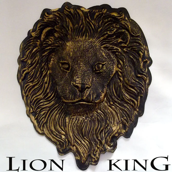 35*42cm big 3D black and gold printed lion king head sew-on patch applique without adhesive for clothes DIY (not embroidery)
35*42cm big 3D black and gold printed lion king head sew-on patch applique without adhesive for clothes DIY (not embroidery)