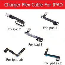 Flex-Cable iPad Charging-Port for 2/3/4/.. Connector Geniune Flex-Cable iPad Charging-Port for 2/3/4/.. Connector Geniune