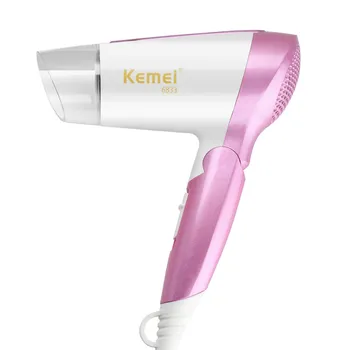 Kemei KM-6833 1600W Mini Portable Household Hair Dryer Personal care Appliances Hot and Cold Dual-Function Switch Hair Dryer
Kemei KM-6833 1600W Mini Portable Household Hair Dryer Personal care Appliances Hot and Cold Dual-Function Switch Hair Dryer