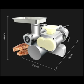 Electric Meat Grinder Sausage Stuffer Mincer Maker Silver Meat Fish Cutter Cutting Machine
Electric Meat Grinder Sausage Stuffer Mincer Maker Silver Meat Fish Cutter Cutting Machine
