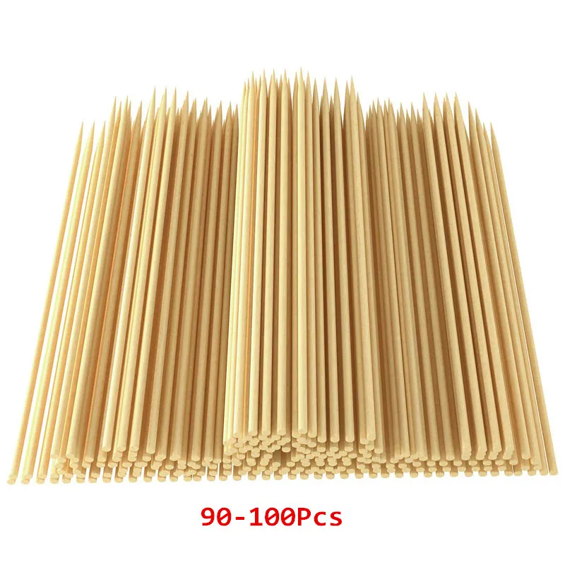 TPUSNOK 23 cm Natural Bamboo Skewers Thick Bamboo Skewer Sticks BBQ Grilling Skewers For Corn Vegetables Fruit TPA22
TPUSNOK 23 cm Natural Bamboo Skewers Thick Bamboo Skewer Sticks BBQ Grilling Skewers For Corn Vegetables Fruit TPA22