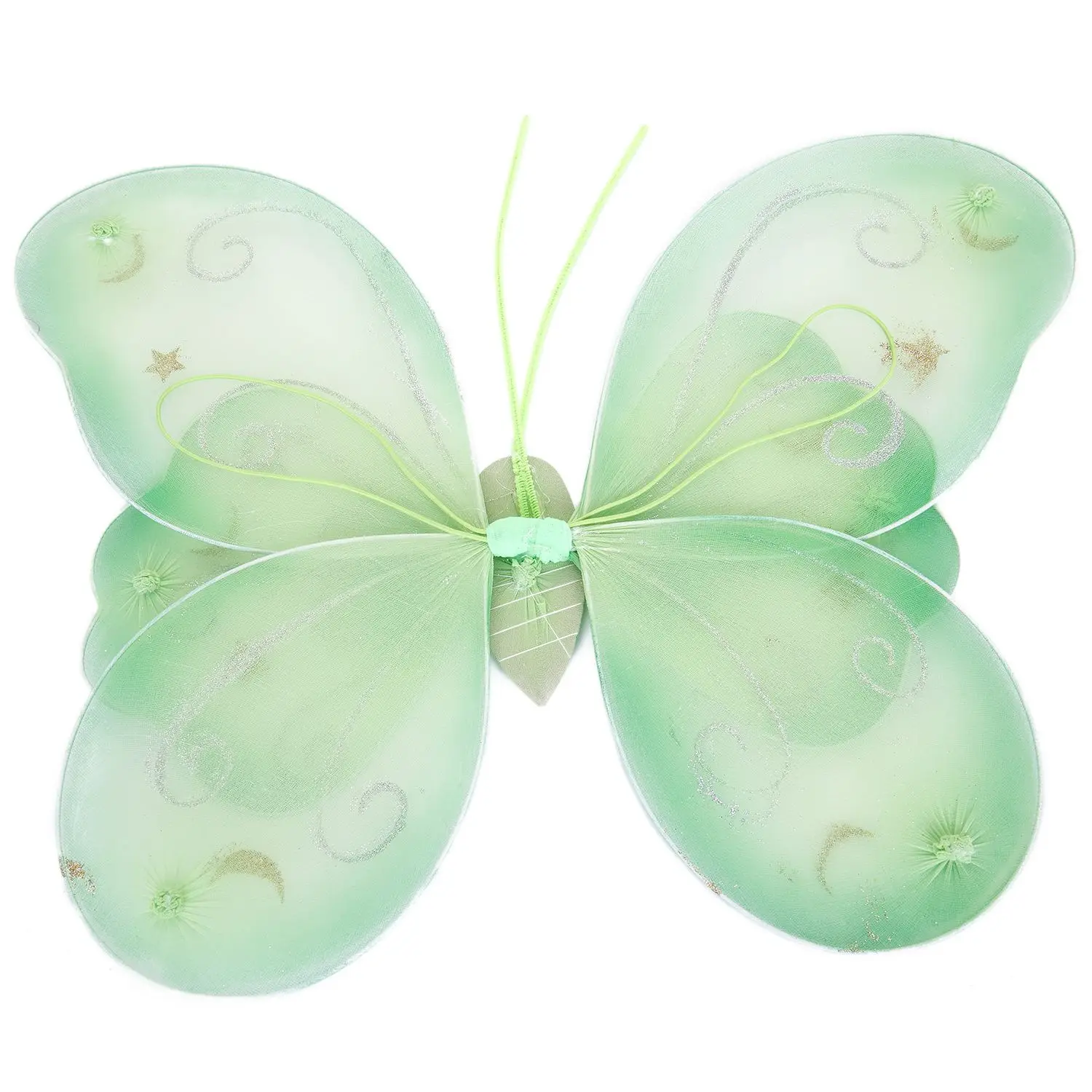 Baby Girl's Butterfly Fairy Princess Role Play Costume Set Of 4 - Gillter Wings, Headband, Magic Wand, Tulle Tutu Skirt green
Baby Girl's Butterfly Fairy Princess Role Play Costume Set Of 4 - Gillter Wings, Headband, Magic Wand, Tulle Tutu Skirt green