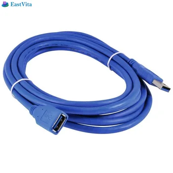 Hot Sale 5 Meters 15FT Super Speed USB 2.0 A Male To Female Extension Cable Blue Free Shipping R15
Hot Sale 5 Meters 15FT Super Speed USB 2.0 A Male To Female Extension Cable Blue Free Shipping R15