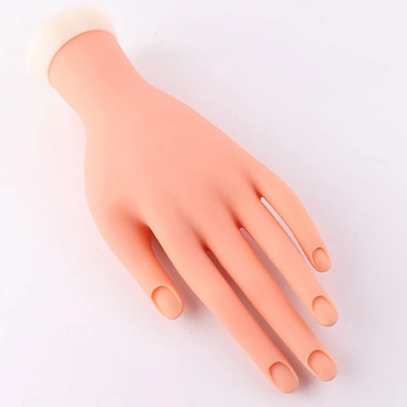 Flexible Prosthetic Hand Model Silicone Nail Art Training Display Personal Salon Manicure Practice Tools QRD88
Flexible Prosthetic Hand Model Silicone Nail Art Training Display Personal Salon Manicure Practice Tools QRD88