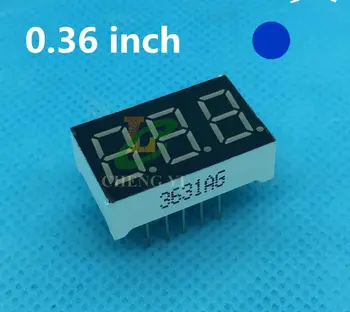 20pcs 0.36" 0.36in BLUE Digital Tube 0.36in. LED Display 7 Segment Common ANODE
20pcs 0.36" 0.36in BLUE Digital Tube 0.36in. LED Display 7 Segment Common ANODE