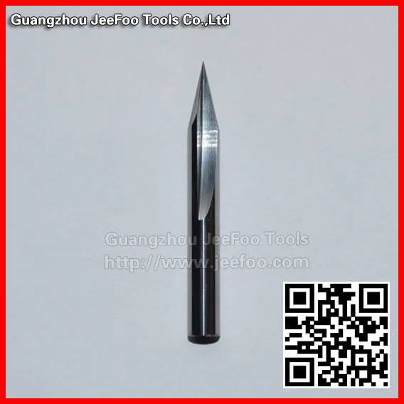 6*30degree*0.4*50L Solid Carbide Two Flute Straight V Shape Router Bits For relief Engraving Tool
6*30degree*0.4*50L Solid Carbide Two Flute Straight V Shape Router Bits For relief Engraving Tool