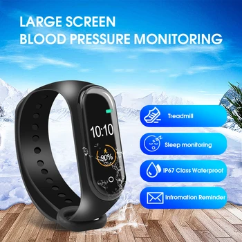 M4 Smart band 4 Fitness Tracker Watch Sport bracelet Heart Rate Blood Pressure Smartband Monitor Health Wristband
M4 Smart band 4 Fitness Tracker Watch Sport bracelet Heart Rate Blood Pressure Smartband Monitor Health Wristband