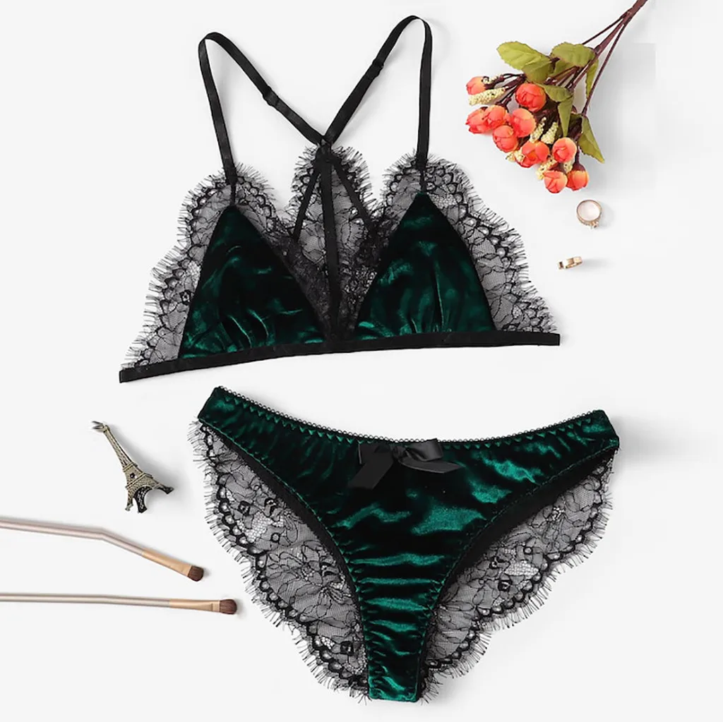 Dessous Sexy Lace Polyester Sleepwear Lenceria Women Lingerie Corset Underwire Racy Velvet Underwear Tops+Briefs Women Lingerie
Dessous Sexy Lace Polyester Sleepwear Lenceria Women Lingerie Corset Underwire Racy Velvet Underwear Tops+Briefs Women Lingerie