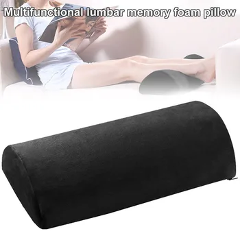 New Hot Half Moon Bolster Semi-Roll Pillow Ankle Support Lumbar Neck Pain Relief Memory Foam Pad SMD66
New Hot Half Moon Bolster Semi-Roll Pillow Ankle Support Lumbar Neck Pain Relief Memory Foam Pad SMD66
