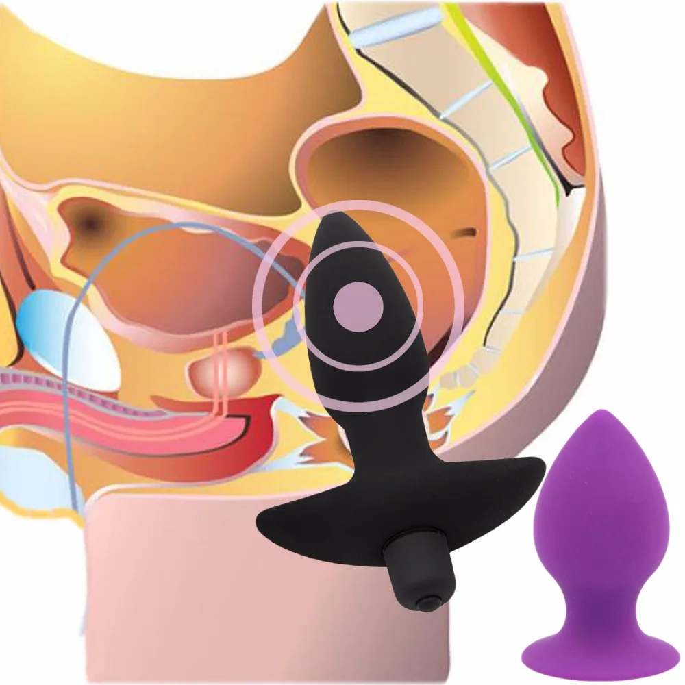 2PCS/Set Black Bullet Vibrator Anal Plug Big Butt Plug Anal Vibrator Sex toys for Men Gay Women Sex Machine Shop Toys for Adults