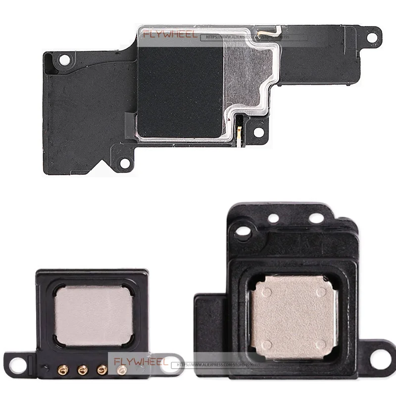 10 комплектов наушников гибкий динамик для iPhone 5 5S 5C 6 6S 7 8 Plus X звуковой Звонок