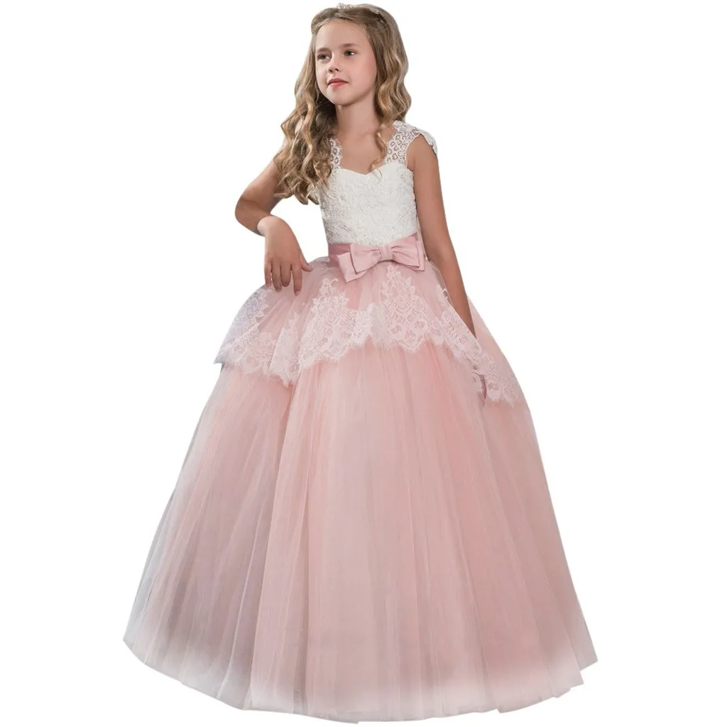 7-11 Years Kids Dress for Girls Wedding Tulle Lace Long Girl Dress Elegant Princess Party Pageant Formal Gown for Teen Children
7-11 Years Kids Dress for Girls Wedding Tulle Lace Long Girl Dress Elegant Princess Party Pageant Formal Gown for Teen Children