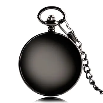 Retro Mechanical Pocket Watch Smooth Face Roman Number Double Hunter Black Simple Pendant Round Relogio De Bolso
Retro Mechanical Pocket Watch Smooth Face Roman Number Double Hunter Black Simple Pendant Round Relogio De Bolso