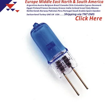 DN-33296 HLX 64642 24V 150W G6.35 Blue coated halogen light bulb Mediland operation room surgical lights lamp shadowless 24V150W
DN-33296 HLX 64642 24V 150W G6.35 Blue coated halogen light bulb Mediland operation room surgical lights lamp shadowless 24V150W