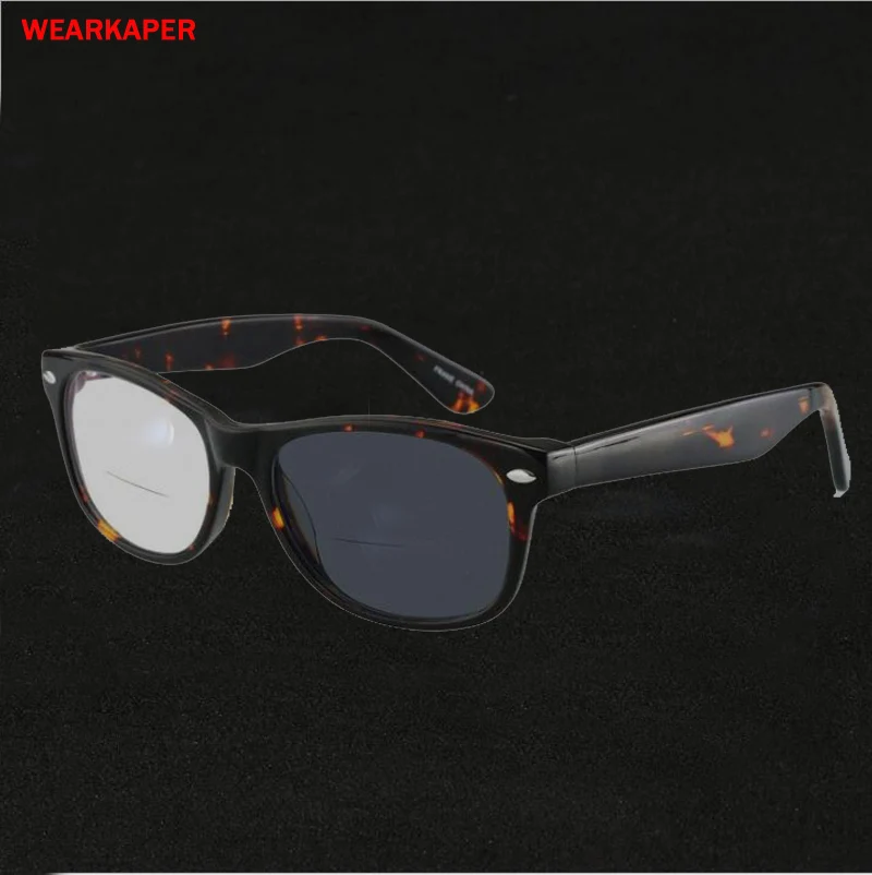 WEARKAPER Photochromic Bifocal Reading Glasses Acetate Frame Multifunction Readers Presbyopia Glasses Outdoor fishing sunglasses
WEARKAPER Photochromic Bifocal Reading Glasses Acetate Frame Multifunction Readers Presbyopia Glasses Outdoor fishing sunglasses