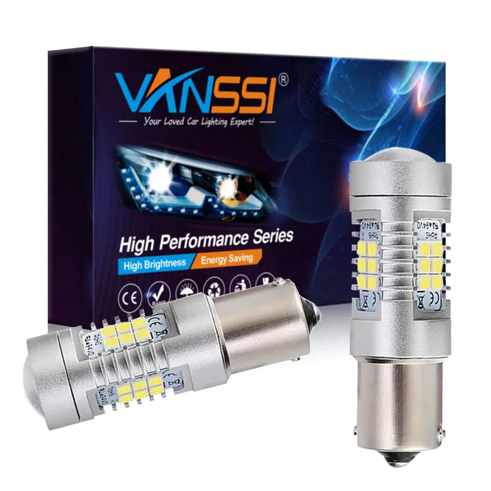2pcs BA15S 1156 7506 1141 P21W LED Bulbs for Backup Reverse Parking Tail Brake Light Bulbs 12-24V VANSSI 1 Year Warranty
2pcs BA15S 1156 7506 1141 P21W LED Bulbs for Backup Reverse Parking Tail Brake Light Bulbs 12-24V VANSSI 1 Year Warranty