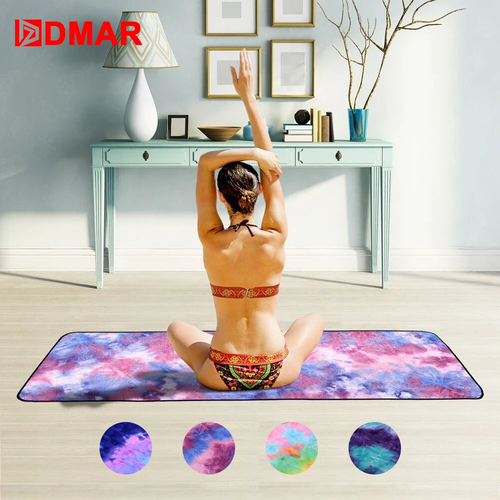 DMAR Printed Yoga Mat Cover Towel Microfiber Absorb Sweat Yoga Towel Silica Gel Non-slip 183*63cm Yoga Blanket Pilates Mat Cover
DMAR Printed Yoga Mat Cover Towel Microfiber Absorb Sweat Yoga Towel Silica Gel Non-slip 183*63cm Yoga Blanket Pilates Mat Cover