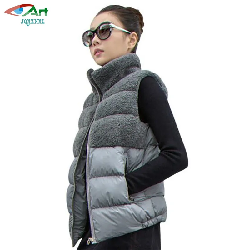 JQNZHNL Vest Women Autumn Short Section 2018 Winter New Large size Women Jacket Vest Loose Warm Cotton-padded Jacket Vest AS199
JQNZHNL Vest Women Autumn Short Section 2018 Winter New Large size Women Jacket Vest Loose Warm Cotton-padded Jacket Vest AS199