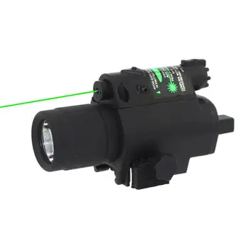 Rifle Tactical LED Flashlight Green Dot Laser Sight Combo 200LM 650nm For Pistol Guns Glock Airsoft HT8-0001G
Rifle Tactical LED Flashlight Green Dot Laser Sight Combo 200LM 650nm For Pistol Guns Glock Airsoft HT8-0001G