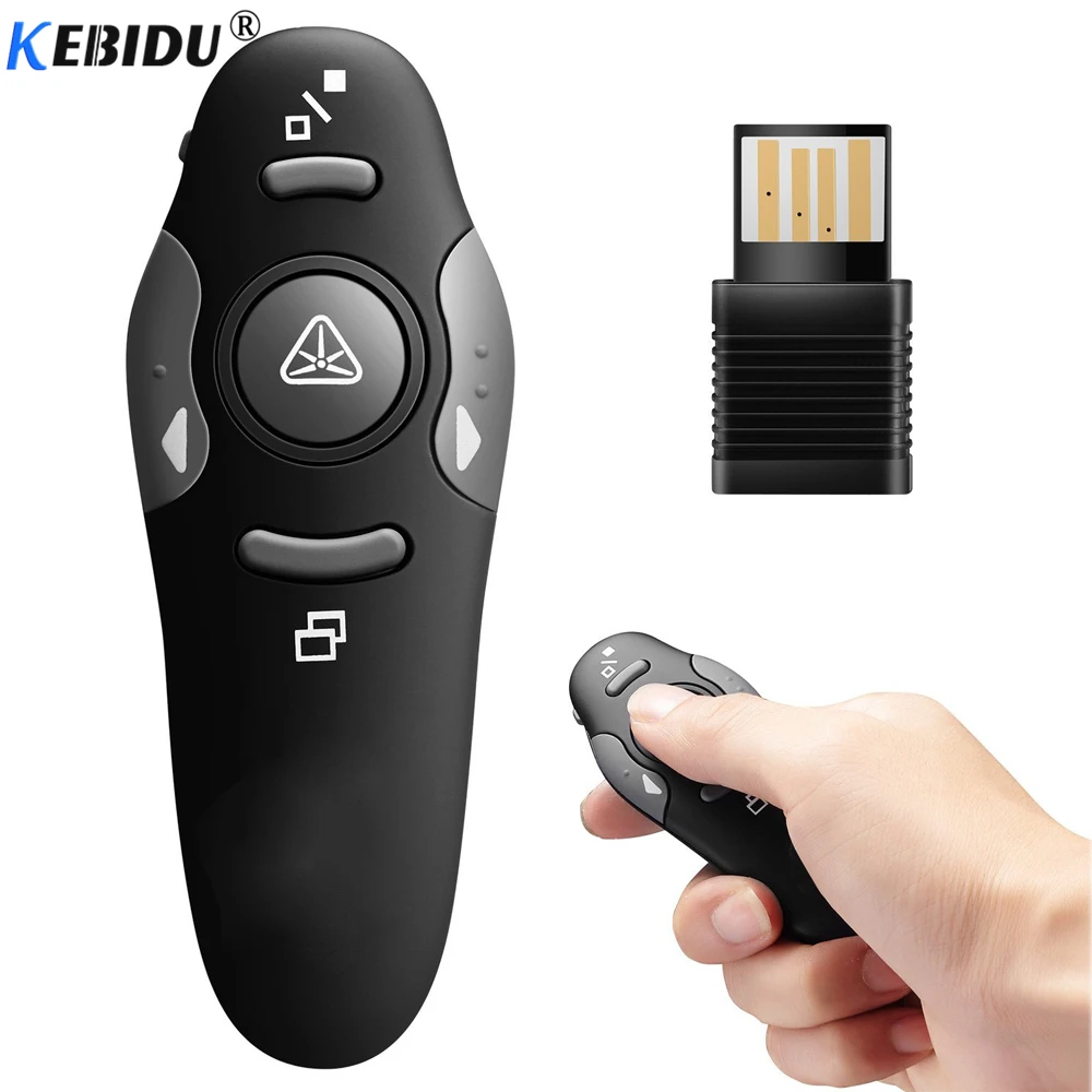 Kebidu Remote Control Laser Pen 2.4Ghz RF Pointer Pen Wireless USB Power Point Presenter Wireless Remote Red Laser Pointer New
Kebidu Remote Control Laser Pen 2.4Ghz RF Pointer Pen Wireless USB Power Point Presenter Wireless Remote Red Laser Pointer New