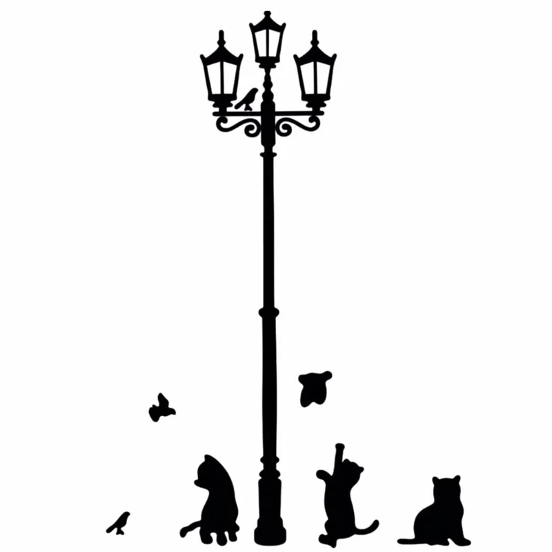 10*14.8CM Lamp Cat Bird Personalized Cartoon Window Decorative Stickers Car Styling Vinyl Decals C4-0396
10*14.8CM Lamp Cat Bird Personalized Cartoon Window Decorative Stickers Car Styling Vinyl Decals C4-0396