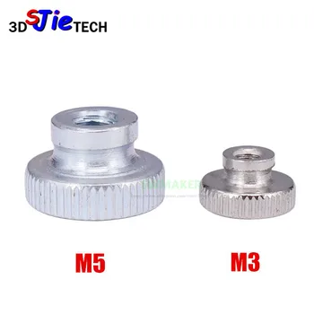 SWMAKER 4pcs Adjustment Z-axis Leveling Nut M3 M5 Knurled Thumb Nut for RepRap Prusa i3 Tevo Tornado 3D Printer Heated Bed
SWMAKER 4pcs Adjustment Z-axis Leveling Nut M3 M5 Knurled Thumb Nut for RepRap Prusa i3 Tevo Tornado 3D Printer Heated Bed