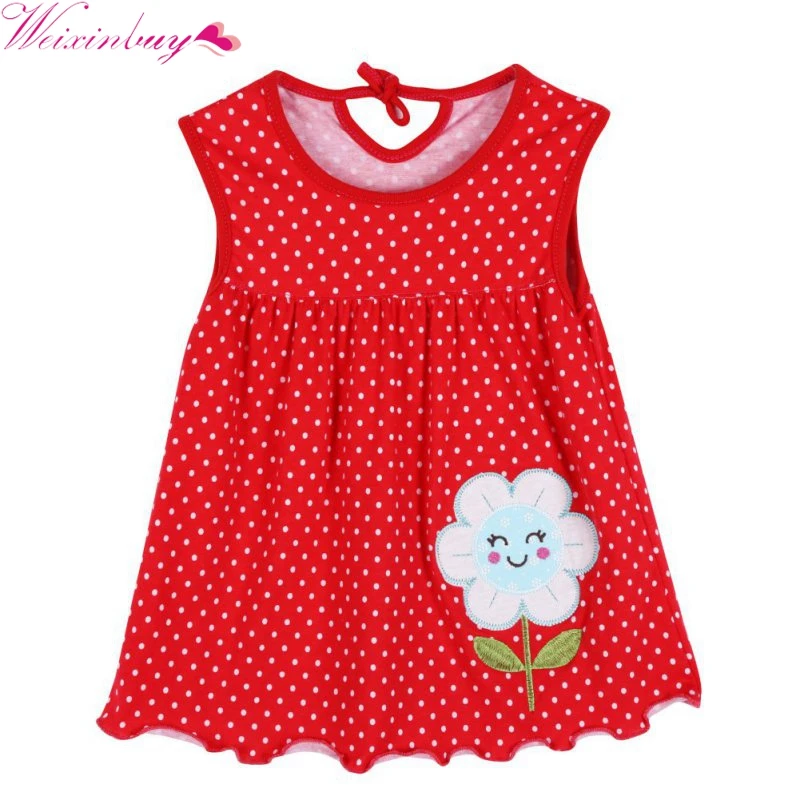 CuteSummer Cute Infant Baby Girl Dresses Sleeveless Flowers Printed A-Line One Piece Mini Dress 1-2Y (Random)
CuteSummer Cute Infant Baby Girl Dresses Sleeveless Flowers Printed A-Line One Piece Mini Dress 1-2Y (Random)